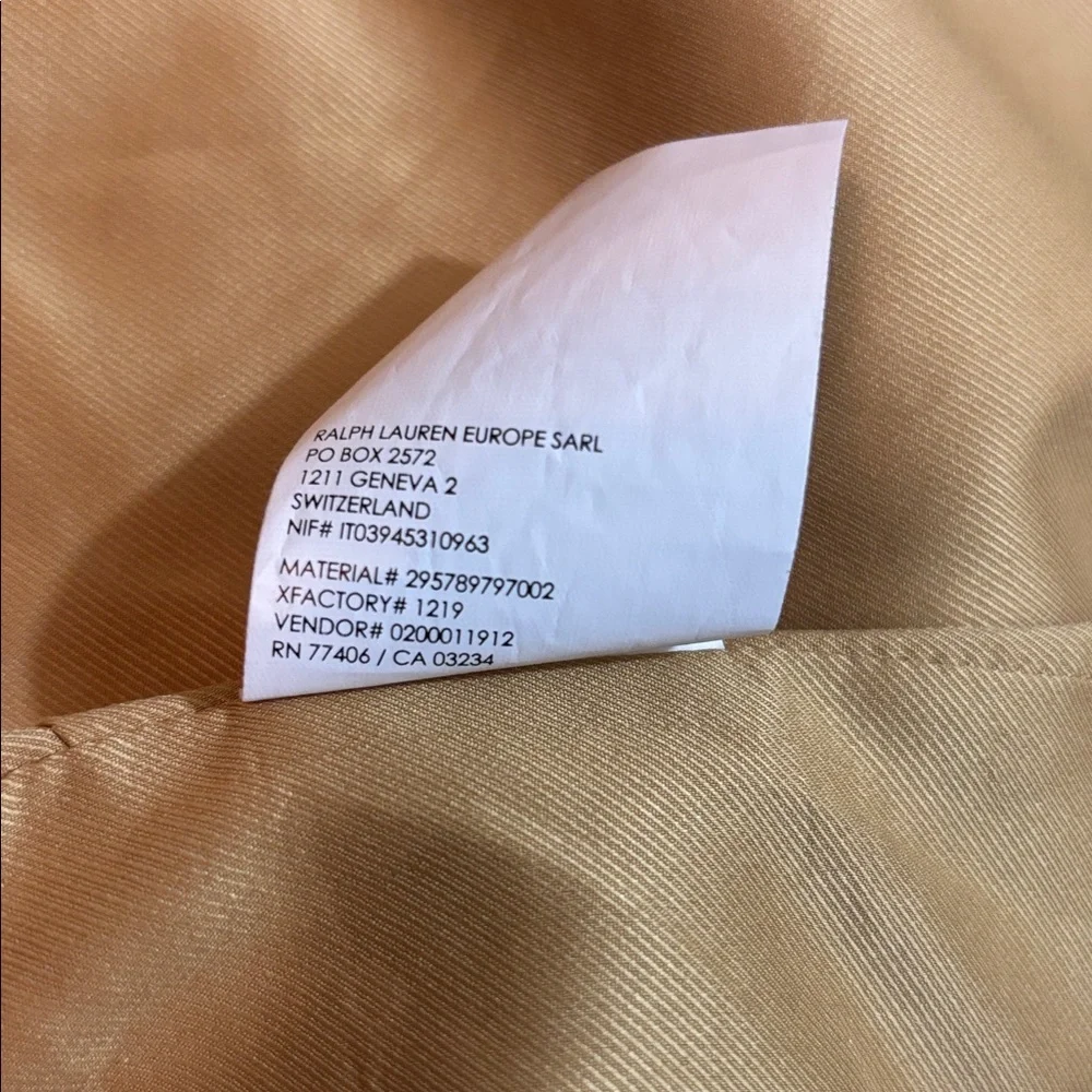 Club Monaco Cropped Textured Zip Jacket - Tan - Picture 10 of 11